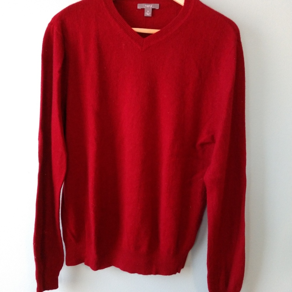 Red Apt. 9 cashemere sweater